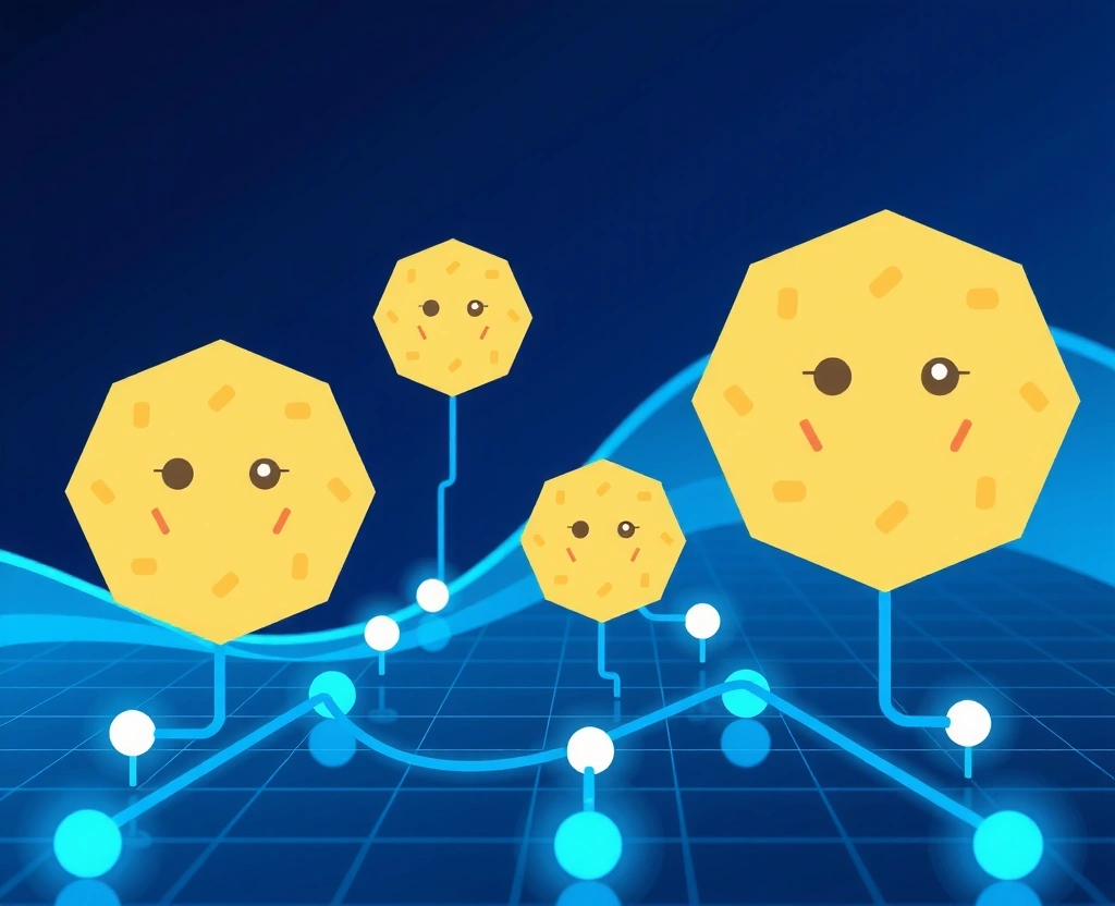 Cookie technology illustration