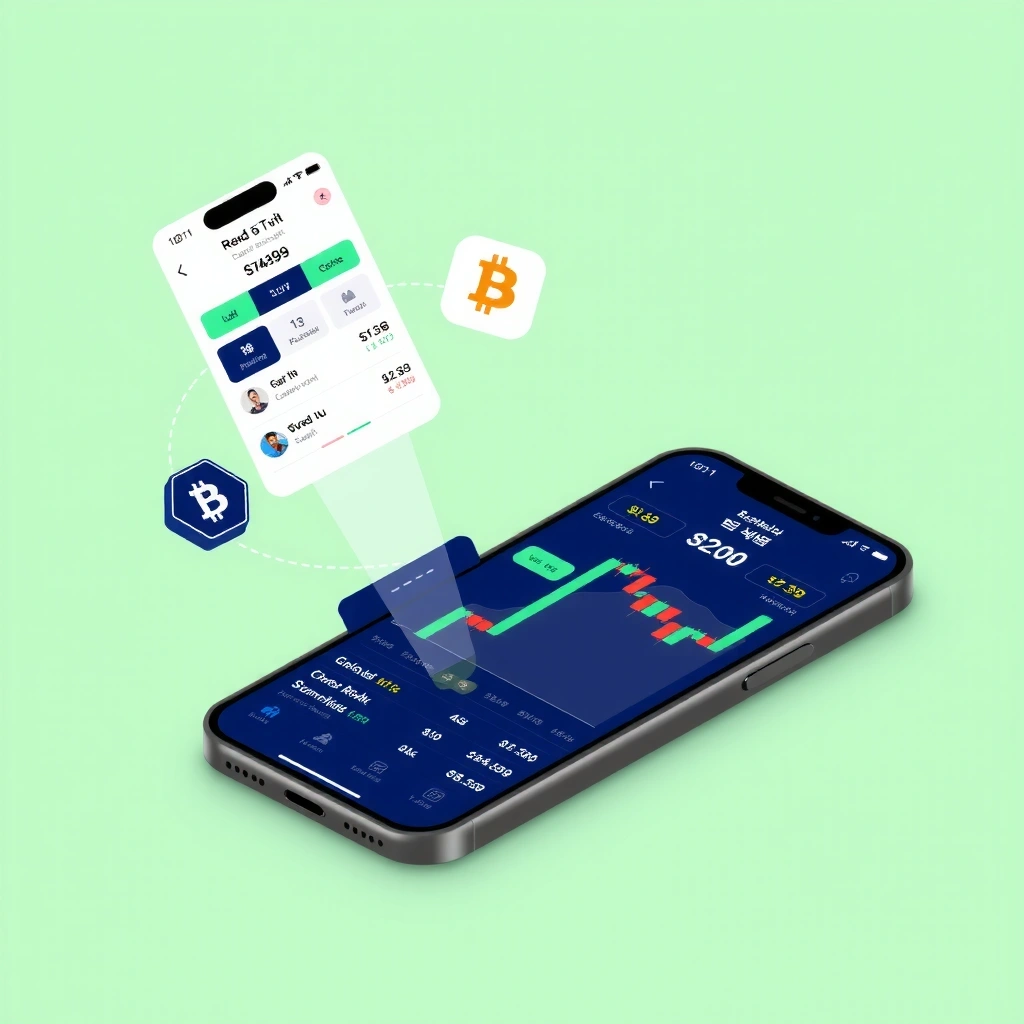 CryptoTrader Pro game interface